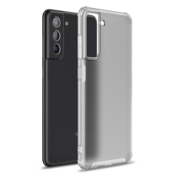 Ударозащитный чехол Four-corner на Samsung Galaxy S21 FE - прозрачные