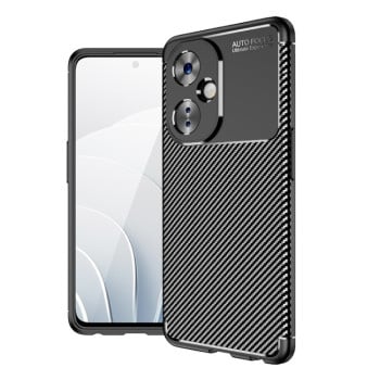 Ударозащитный чехол HMC Carbon Fiber Texture для OnePlus Nord N30/CE 3 Lite - черный