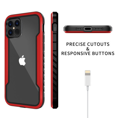 Противоударный чехол X-Fitted  X-FIGHTER  Plus Version для iPhone 12 mini-red