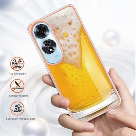 Протиударний чохол Electroplating IMD для OPPO A60 4G - Beer