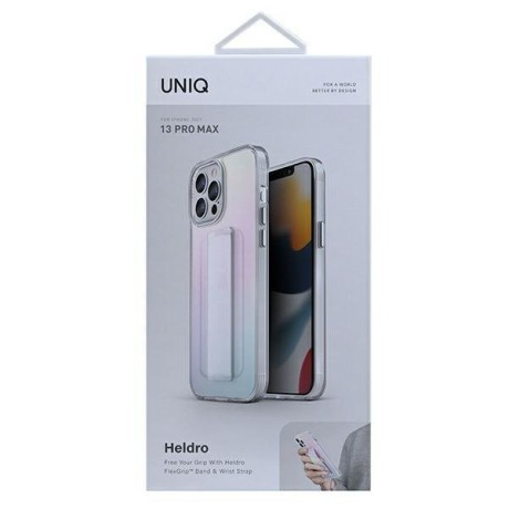 Оригінальний чохол UNIQ etui Heldro для iPhone 13 Pro Max - Iridescent
