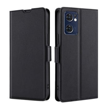 Чохол-книжка Voltage Side Buckle для Reno7 5G Global/ Find X5 Lite/OnePlus Nord CE2 5G Global - чорний