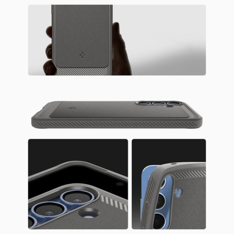 Оригінальний чохол Spigen Rugged Armor Mag MagSafe для Samsung Galaxy S25 - Gray