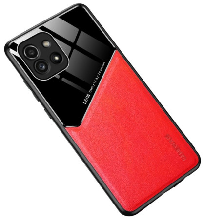 Противоударный чехол Organic Glass для Samsung Galaxy A03 - красный
