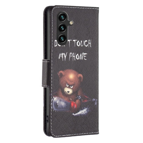 Чохол-книжка Colored Drawing Pattern для Samsung Galaxy A16 - Bear