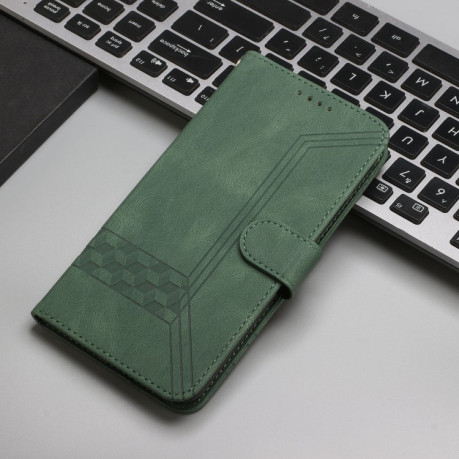 Чохол-книжка Cubic Skin Feel Flip Leather на Vivo Y53s 4G/Y51a/Y33 4G - зелений