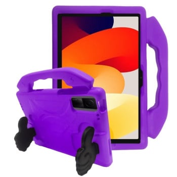 Противоударный чехол EVA Thumb Bracket для Xiaomi Redmi Pad SE - фиолетовый