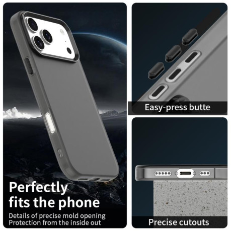 Противоударный чехол Candy Series для iPhone 17 Pro - черный
