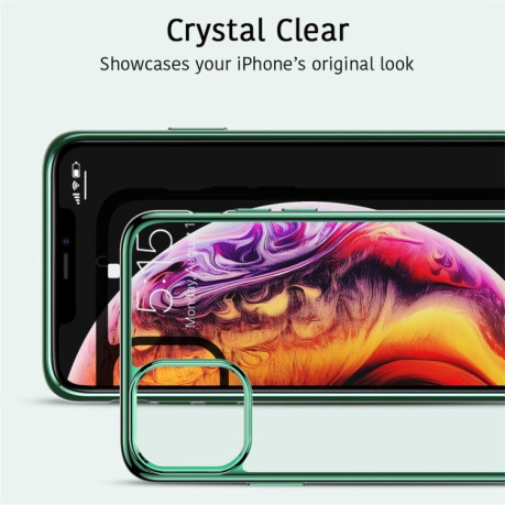 Силіконовий чохол ESR Essential Crown Series на iPhone 11 Pro -зелений
