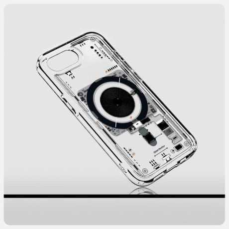 Оригинальный чехол Spigen Ultra Hybrid  Zero One Mag для iPhone 16e - Clear
