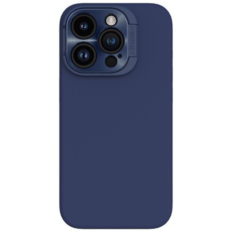 Противоударный чехол NILLKIN Lens Wing Magsafe Magnetic для iPhone 15 Pro Max - синий
