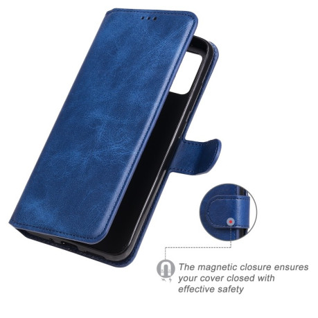 Чохол-книжка Classic Calf Texture для Samsung Galaxy M51 - синій