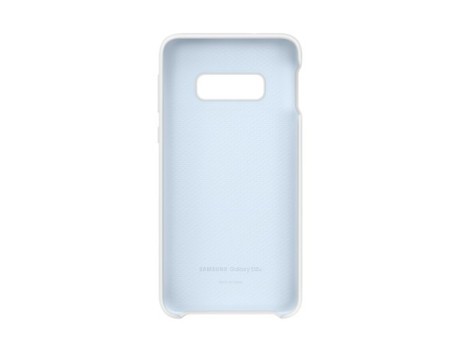 Оригинальный чехол Samsung Silicone Cover для Samsung Galaxy S10e white (EF-PG970TWEGWW)