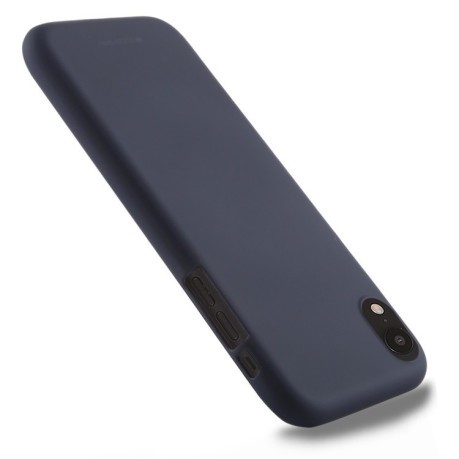 Ударозащитный чехол MERCURY GOOSPERY SOFT FEELING Liquid  на iPhone XR- темно-синий