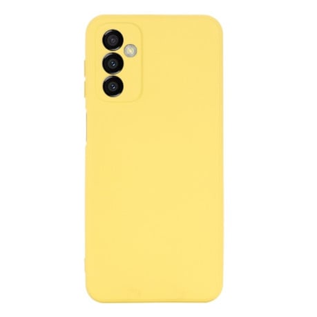 Чохол Solid Color Liquid Silicone Samsung Galaxy M23 5G - жовтий