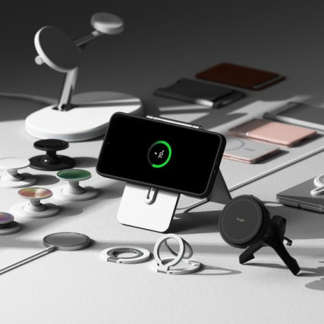 Оригінальний чохол Ringke Silicone MagSafe для Samsung Galaxy S25+ - Black