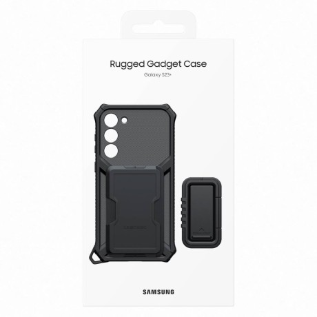 Оригінальний чохол Samsung Rugged Gadget Samsung Galaxy S23 Plus - Gray (EF-RS916CBEGWW)