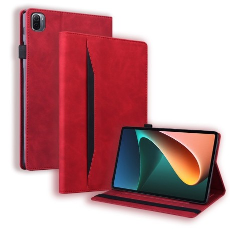 Чехол-книжка Business для Xiaomi Mi Pad 5 / 5 Pro - красный