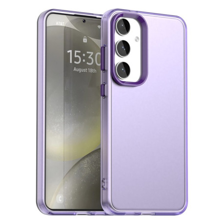 Протиударний чохол Candy Series для Samsung Galaxy S25+ 5G - фіолетовий