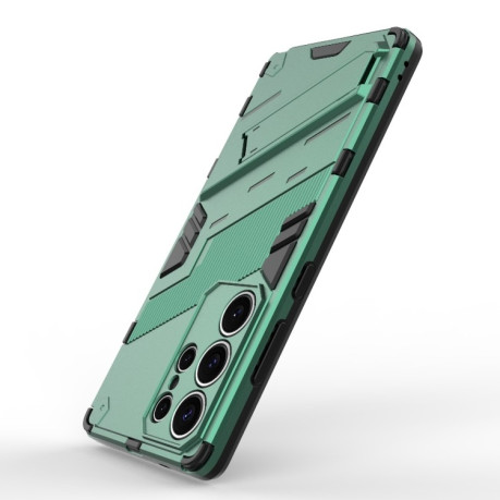 Протиударний чохол Punk Armor для Samsung Galaxy S25 Ultra 5G - зелений