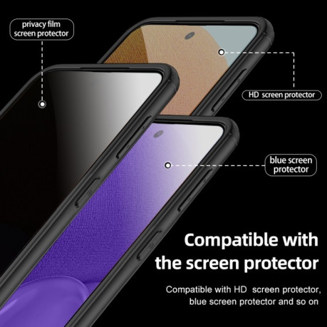 Протиударний чохол Armor Clear для Samsung Galaxy A54 5G - чорний
