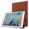 Чохол Custer Texture Three-folding Sleep / Wake-up коричневий для iPad Pro 9.7