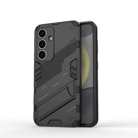 Протиударний чохол Punk Armor для Samsung Galaxy S25 5G - чорний