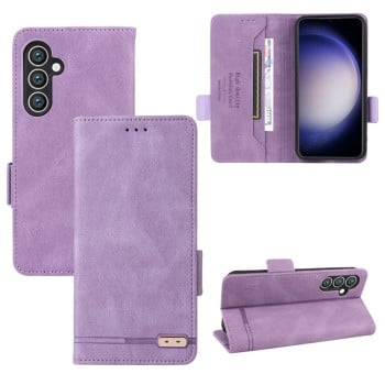 Чохол-книжка Magnetic Clasp Flip Samsung Galaxy S23 FE 5G - фіолетовий