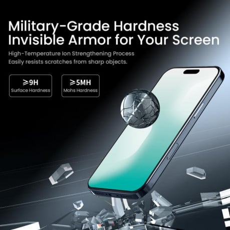 Защитное стекло NILLKIN H+Pro AR Tempered Glass на iPhone 17 Pro Max