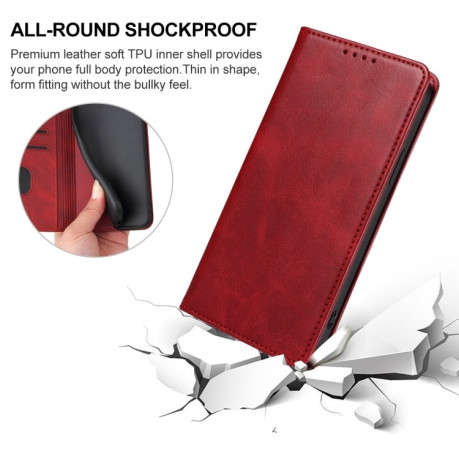 Чехол-книжка Magnetic Closure для Xiaomi Poco X4 GT - красный