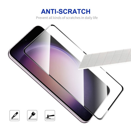 Защитное стекло ENKAY Full Glue High Aluminum-silicon для Samsung Galaxy S23 FE