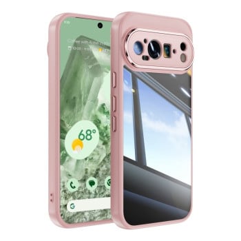 Протиударний чохол Acrylic Hybrid TPU Armor Shockproof для Google Pixel 9 Pro XL - рожевий