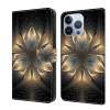 Чехол-книжка Crystal 3D Shockproof Protective Leather для iPhone 15 Pro Max - Luminous Building