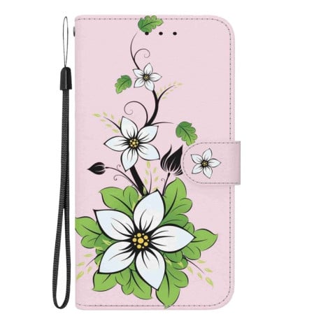 Чехол-книжка Colored Drawing Series на Xiaomi 14T Pro - Lily