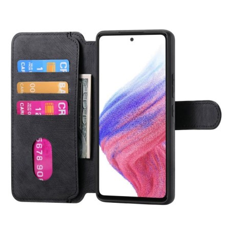 Чохол-книжка CaseNeo MagSafe RFID Anti-theft Retro Leather для Realme GT7 Pro - чорний