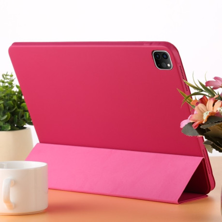 Чохол 3-fold Smart Cover чорний для iPad Pro 11 (2020)/Air 10.9 2020/Pro 11 2018- пурпурно-червоний