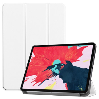 Чехол-книжка Custer Texture Smart на iPad Air 4 10.9 2020/Pro 11 2021/2020/2018 - белый