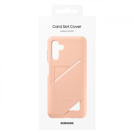 Оригинальный чехол Samsung Card Slot Cover для Samsung Galaxy A04s/A13 5G - розовый (EF-OA136TPEGWW)