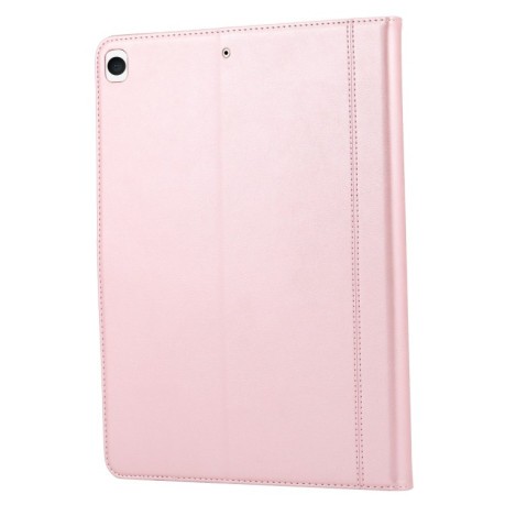 Чехол - книжка Calf Texture Double Fold Clasp для iPad 10.2 - розовый