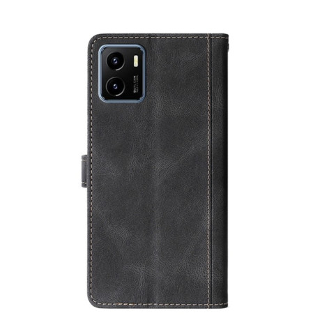 Чохол-книжка Skin Feel Magnetic Buckle для Vivo Y15s Global - чорний
