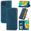 Чохол-книжка Retro Skin Feel Business Magnetic Samsung Galaxy M32/A22 4G - синій