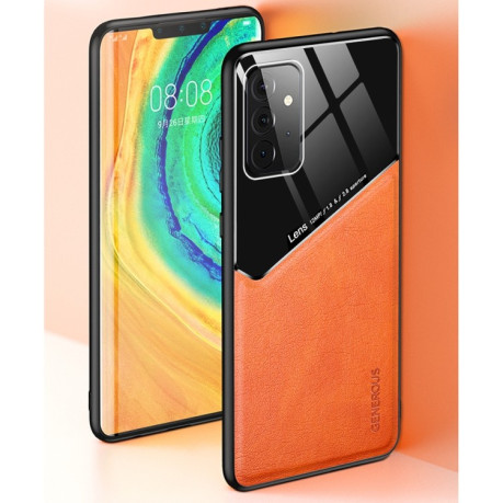 Протиударний чохол Organic Glass для Samsung Galaxy A72 - помаранчевий