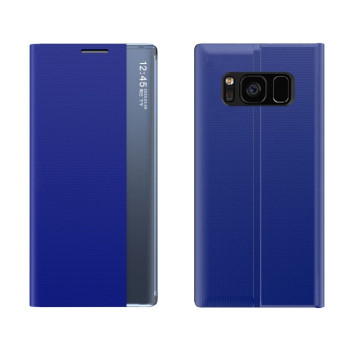 Чехол-книжка Clear View Standing Cover на Samsung Galaxy S8 - синий
