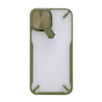 Противоударный чехол Lens Cover для iPhone 11 - зеленый
