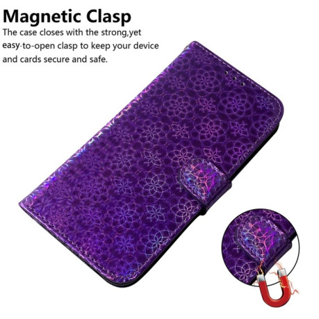 Чехол-книжка Solid Color Colorful на Xiaomi Redmi 14C 4G/Poco C75/Redmi A4 5G - фиолетовый