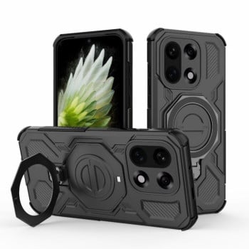 Противоударный чехол J-20 Solid Color MagSafe Magnetic на OnePlus 15 5G — чёрный