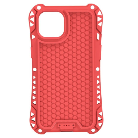 Противоударный металлический чехол R-JUST AMIRA Metal на iPhone 13 Pro Max - красный