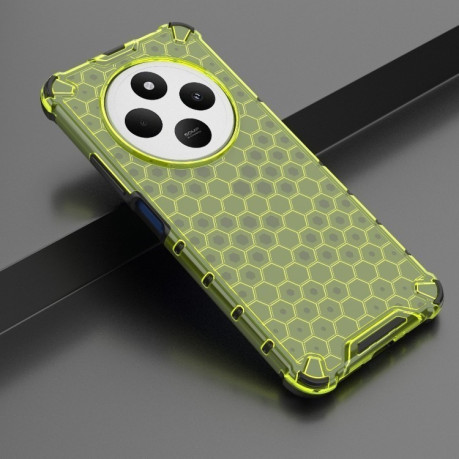 Протиударний чохол Honeycomb на Xiaomi Redmi 14C 4G/Poco C75/Redmi A4 5G - зелений