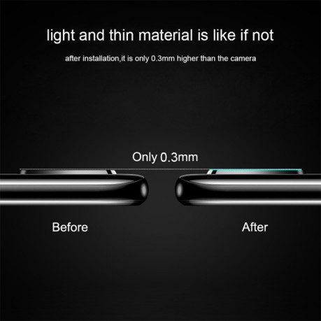 Защитное стекло на камеру 0.3mm на Samsung Galaxy S10 5G