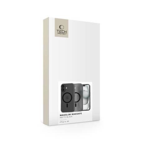 Чохол Tech-Protect MagSlim MagSafe для iPhone 16 - Black